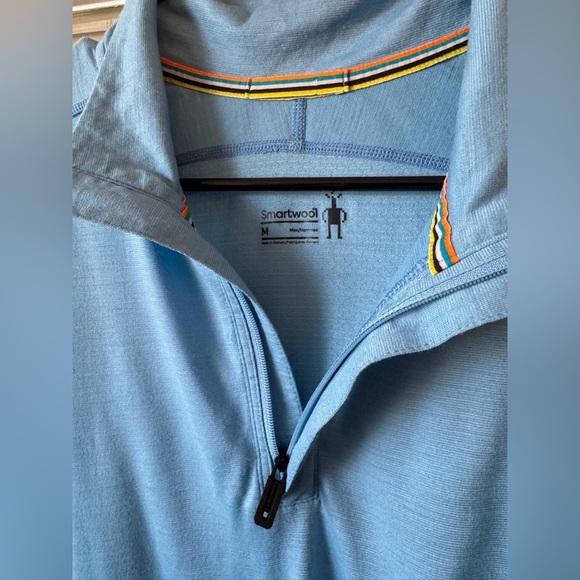 SMARTWOOL MERINO 150 BASE LAYER ZIP SWEATER Mens M - Picture 12 of 12